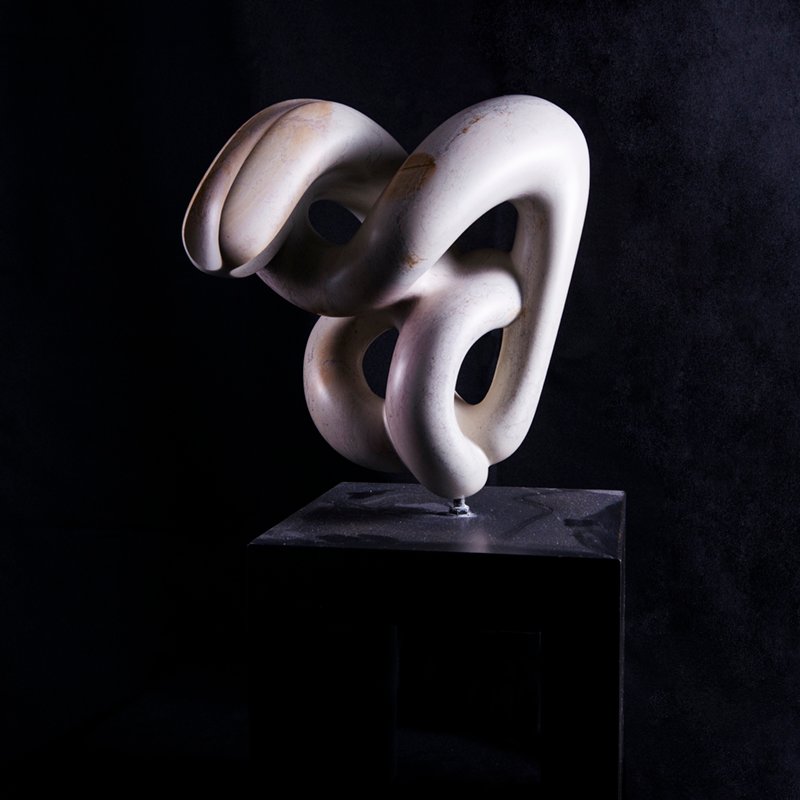 Beeld van wit Albast