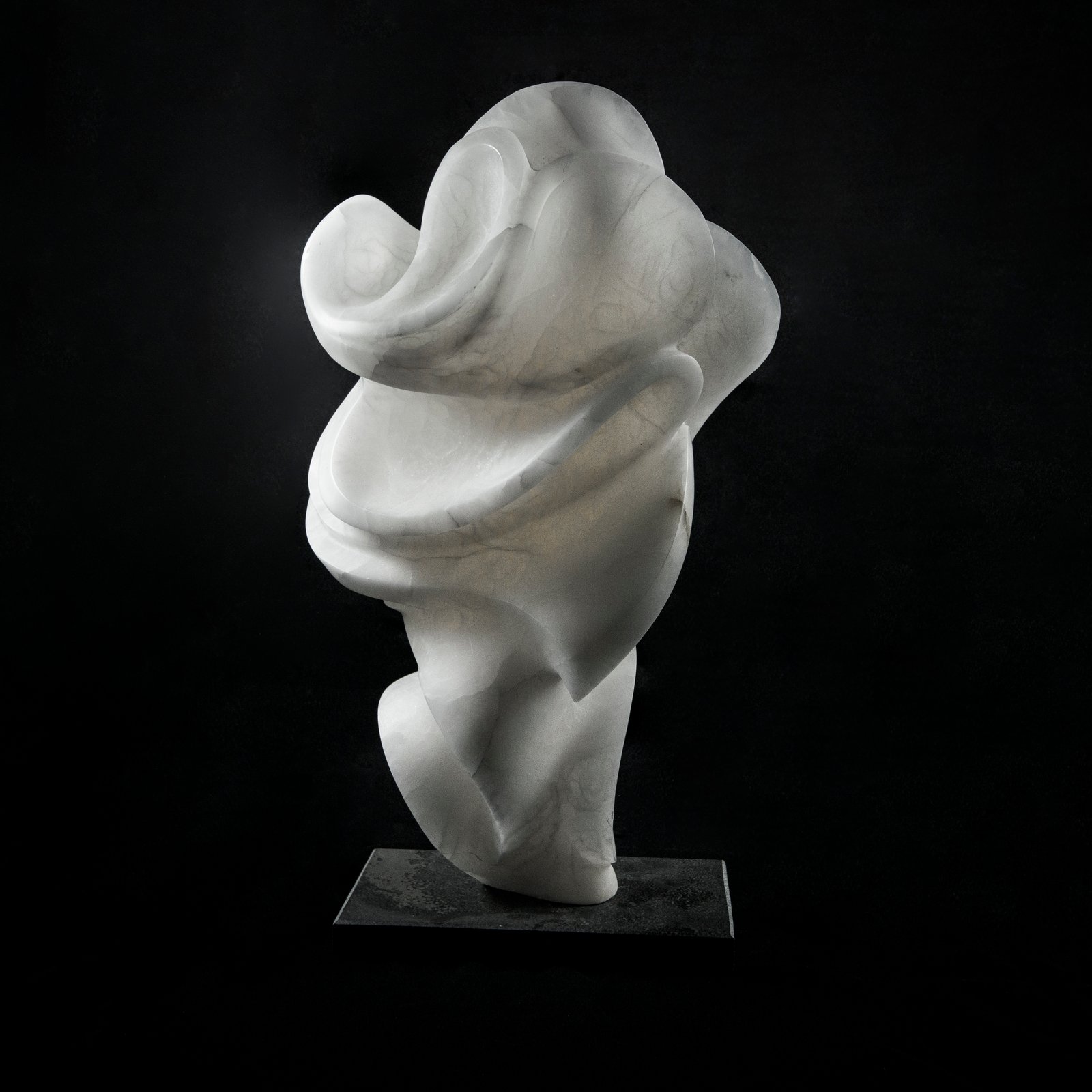 Beeld van wit Albast