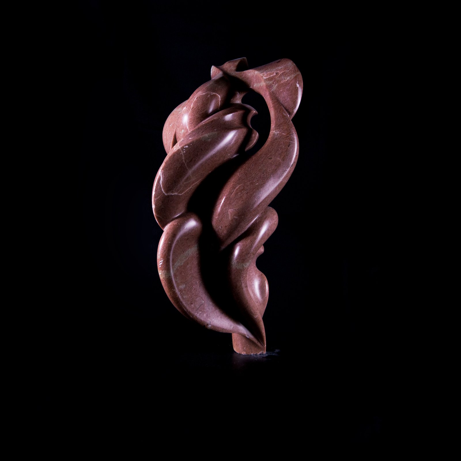 Beeld van rood Albast